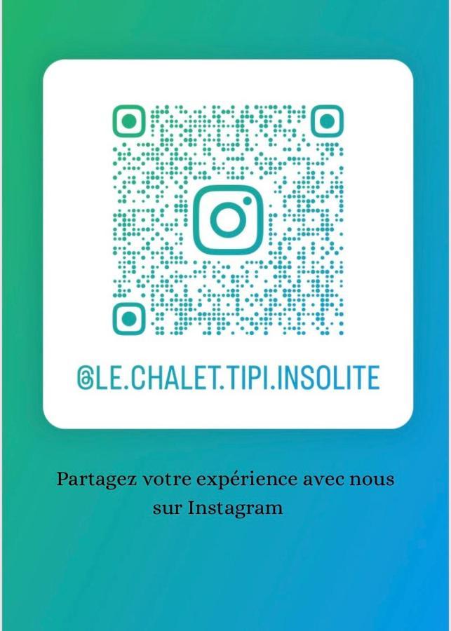 Le Chalet Tipi Avec Jacuzzi Et Jardin Troyes Bagian luar foto